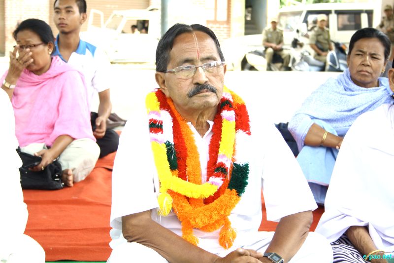 'Fast unto Death' on July 6 2012 by Kakchingtabam Bihari, Advisor - FREINDS demanding for ILP