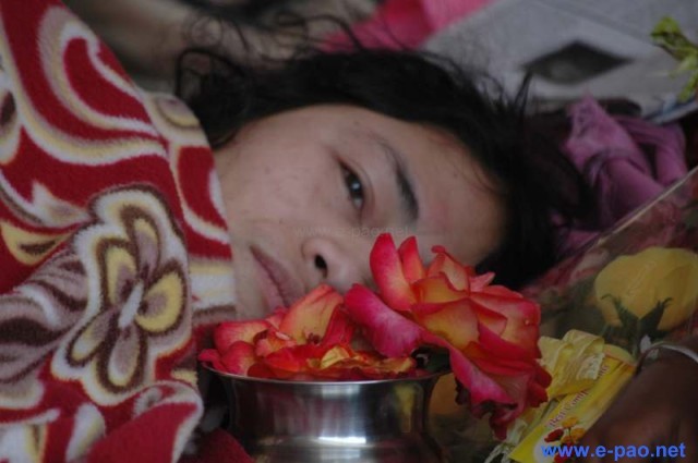 Irom Chanu Sharmila  on 9th March 2009