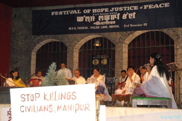 Keishumshangee Rani-  Festival of Hope, Justice and Peace to celebrate Sharmila :: Nov 03 2009