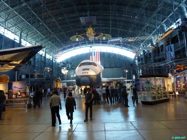 Smithsonian National Air and Space Museum at Dulles Airport, USA  :: April 2010