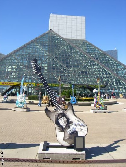 Rock & Roll Hall of Fame and Museum  in Cleveland, Ohio - 2007