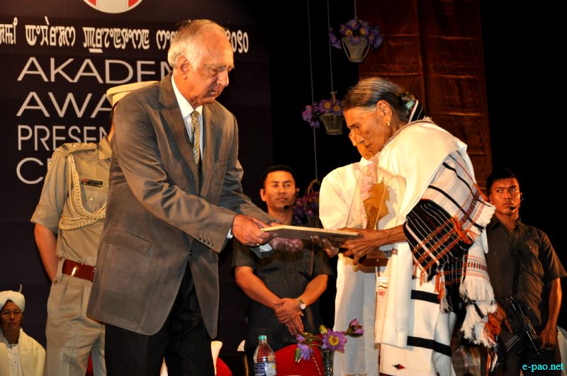 Akademi awards presentation ceremony for the year 2010 at JN Dance Academy Auditorium, Imphal ::  August 8, 2012