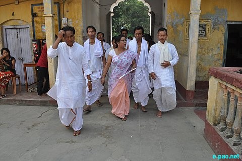214th death anniversary of Rajashri Maharaj Bheigyachandra at Nabadwip Dham, West Bengal :: 17th October 2012