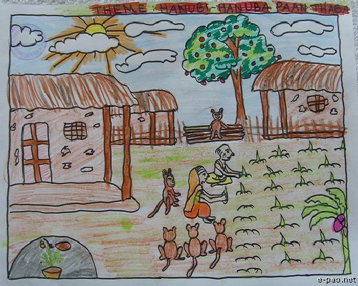 <I>Funga Wari</I> - Prize winning entries in painting competition :: IMPFO