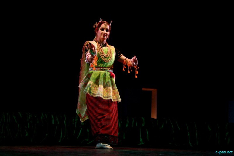 Anjela Sofia Sterzer  at Festival of Classical Manipuri Solo Dance 2012 at JNMDA Auditorium, Imphal :: October 30 2012