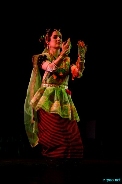Anjela Sofia Sterzer  at Festival of Classical Manipuri Solo Dance 2012 at JNMDA Auditorium, Imphal :: October 30 2012