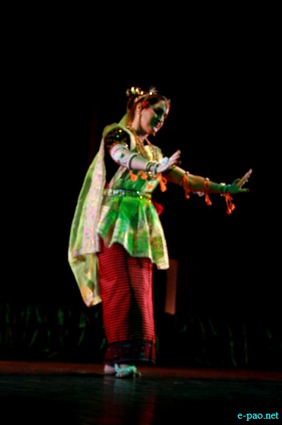 Anjela Sofia Sterzer  at Festival of Classical Manipuri Solo Dance 2012 at JNMDA Auditorium, Imphal :: October 30 2012