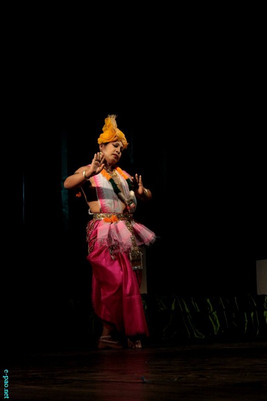 Dr Moirangthem Macha Chaoreikanba (Anil) at Festival of Classical Manipuri Solo Dance 2012 at JNMDA Auditorium, Imphal :: October 26 2012