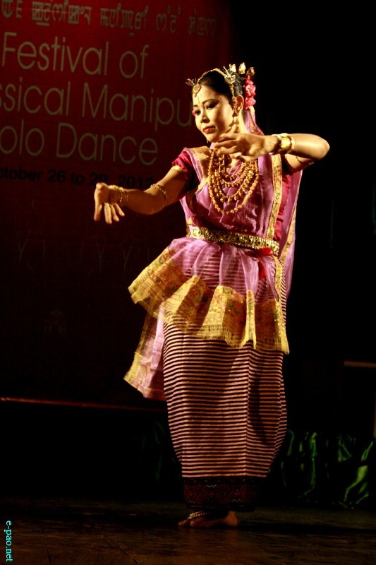 Raj Kumari Muktasana Devi  at Festival of Classical Manipuri Solo Dance 2012 at JNMDA Auditorium, Imphal :: October 26 2012