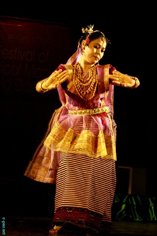 Raj Kumari Muktasana Devi  at Festival of Classical Manipuri Solo Dance 2012 at JNMDA Auditorium, Imphal :: October 26 2012