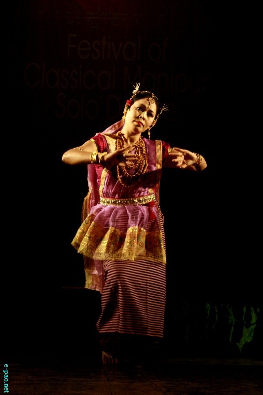 Raj Kumari Muktasana Devi  at Festival of Classical Manipuri Solo Dance 2012 at JNMDA Auditorium, Imphal :: October 26 2012