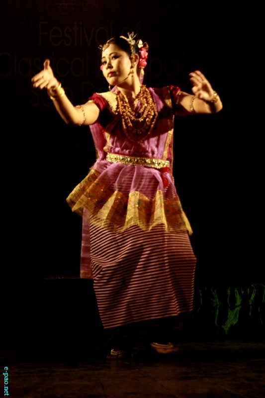 Raj Kumari Muktasana Devi  at Festival of Classical Manipuri Solo Dance 2012 at JNMDA Auditorium, Imphal :: October 26 2012