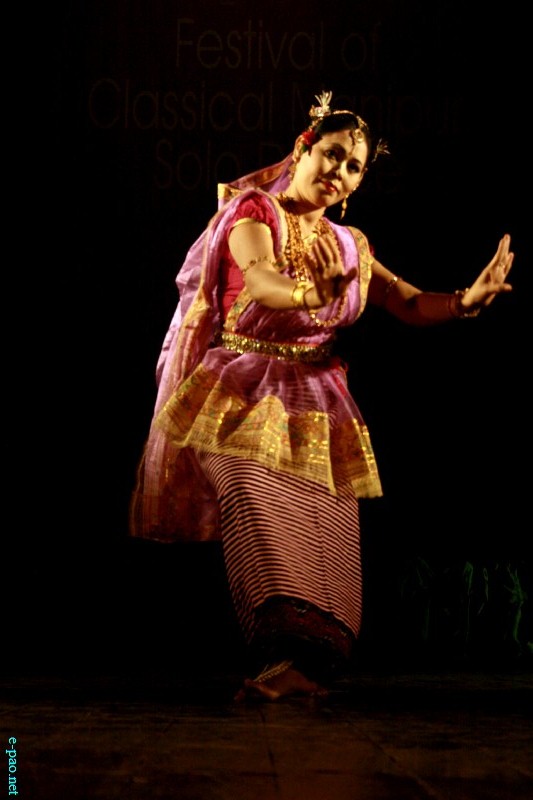 Raj Kumari Muktasana Devi  at Festival of Classical Manipuri Solo Dance 2012 at JNMDA Auditorium, Imphal :: October 26 2012