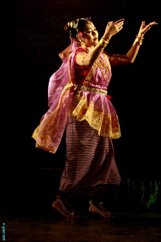 Raj Kumari Muktasana Devi  at Festival of Classical Manipuri Solo Dance 2012 at JNMDA Auditorium, Imphal :: October 26 2012