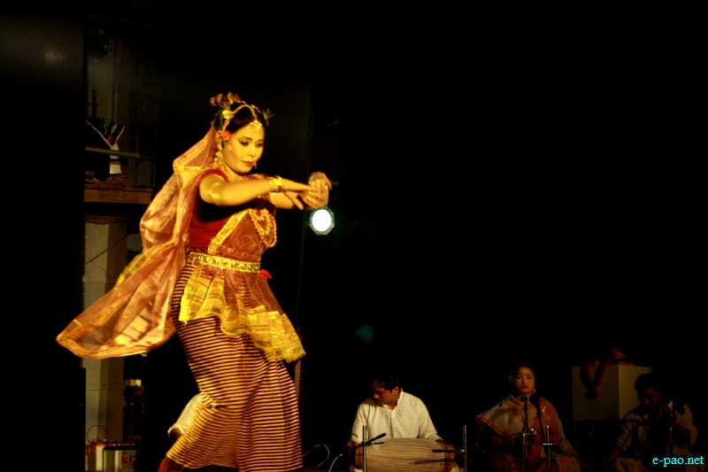 Raj Kumari Muktasana Devi  at Festival of Classical Manipuri Solo Dance 2012 at JNMDA Auditorium, Imphal :: October 26 2012