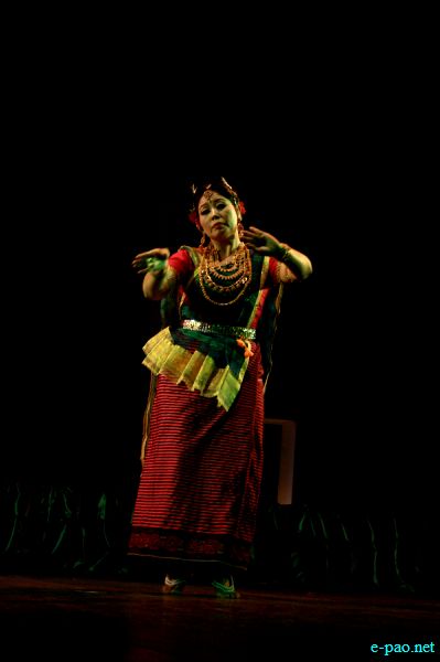 Laishram Umabati Devi  at Festival of Classical Manipuri Solo Dance 2012 at JNMDA Auditorium, Imphal :: October 28 2012
