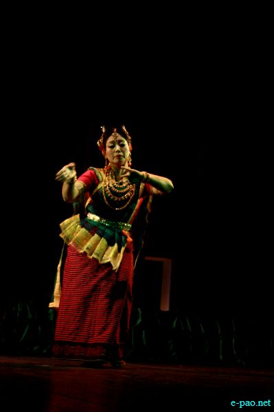 Laishram Umabati Devi  at Festival of Classical Manipuri Solo Dance 2012 at JNMDA Auditorium, Imphal :: October 28 2012