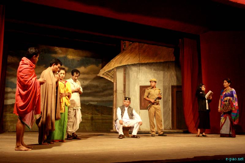 Changyeng Manja  performed at 16th Death Anniversary Commemoration of GC Tongbra (Padmashree) at MDU, Imphal :: 3rd June 2012