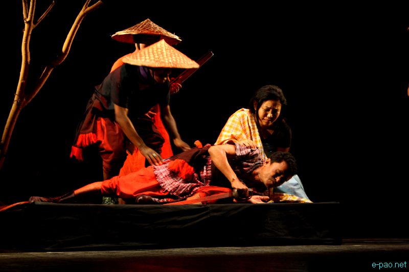  Arambam Somorendra's Shakkhangkhidraba Lanmee - A Play by Banian Repertory Theatre Production :: June 10 2012 