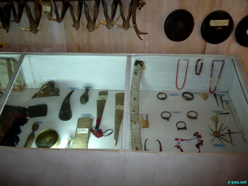 Museum for artifacts used by Kom people at Khoirentak Khullen in Churachandpur :: 2012