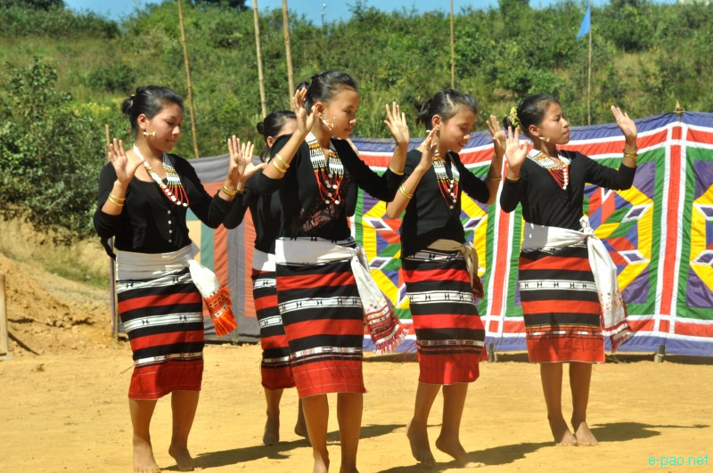 Chagah Festival of Liangmai community celebrated at Taphou Liangmai village, Senapati on Oct 30, 2012 