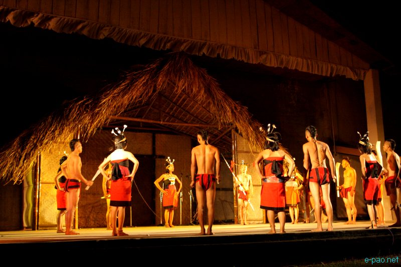 Ham-khoi - A tangkhul Dance at the Festival of Tribal Dance :: March 26 2012
