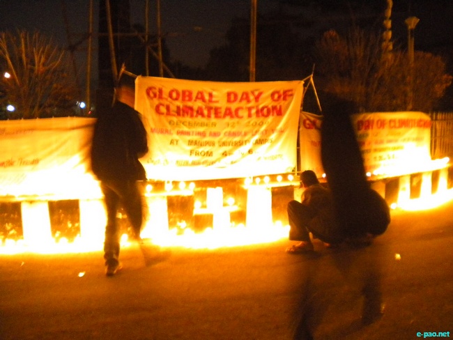 Global Day of Climate Action at Manipur University :: 12 Dec 2009