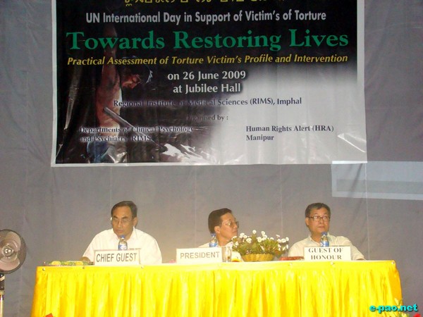 International Day in Support of Victims of Torture :: 26 June 2009