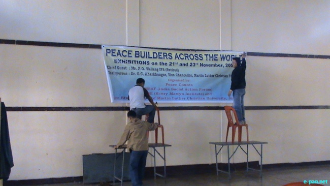 Inaugural Function of the Peace Builder Across the World Exhibitions :: 21 November 2009