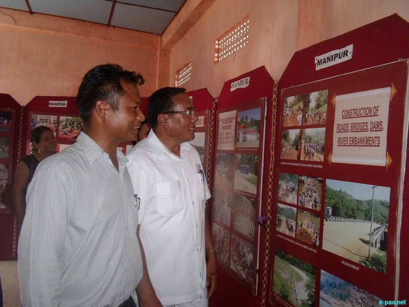 Photo exhibition on theme 'Development Initiatives in North East' at Mayang Imphal :: 25 July 2012