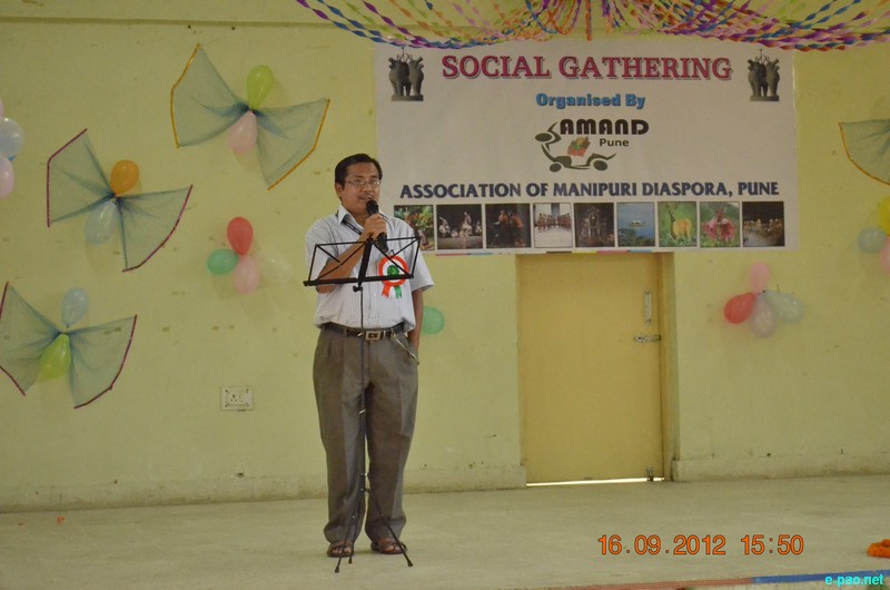 Social gathering of Manipuris in Pune organised by Association of Manipuri Diaspora (AMAND), Pune :: 16 September 2012