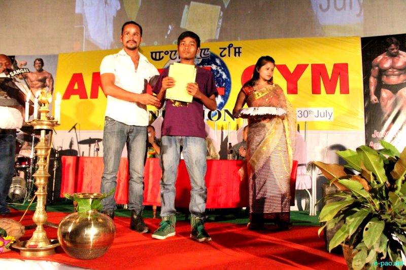 10th foundation day of Animal Gym, Khuyathong ar Shankar Talkies, Imphal ::  July 30 2012