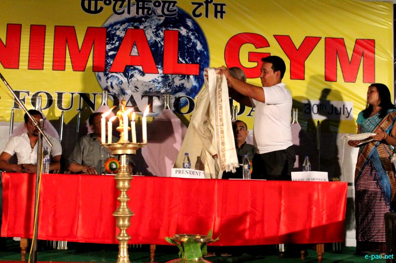 10th foundation day of Animal Gym, Khuyathong ar Shankar Talkies, Imphal ::  July 30 2012