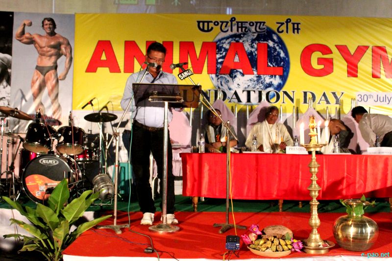 10th foundation day of Animal Gym, Khuyathong ar Shankar Talkies, Imphal ::  July 30 2012