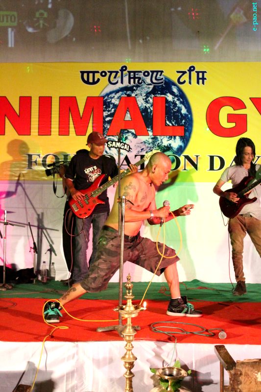 10th foundation day of Animal Gym, Khuyathong ar Shankar Talkies, Imphal ::  July 30 2012