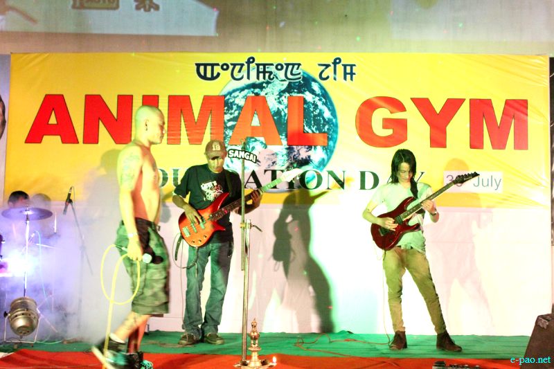 10th foundation day of Animal Gym, Khuyathong ar Shankar Talkies, Imphal ::  July 30 2012