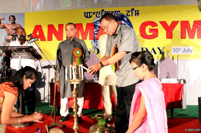10th foundation day of Animal Gym, Khuyathong ar Shankar Talkies, Imphal ::  July 30 2012