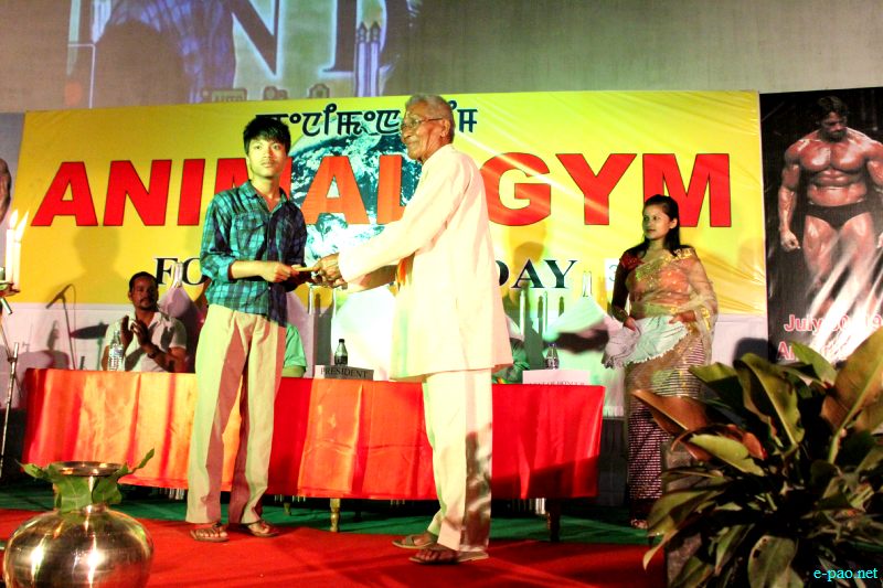 10th foundation day of Animal Gym, Khuyathong ar Shankar Talkies, Imphal ::  July 30 2012
