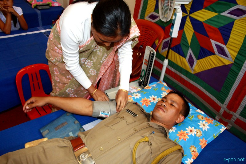 Workshop on Voluntary Blood Donation and Blood Donation Camp :: 31 October 2012