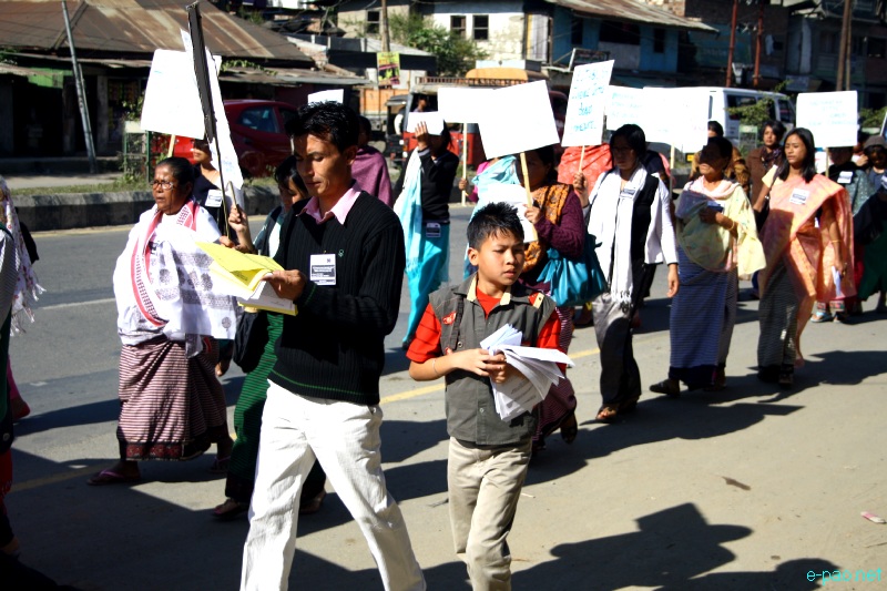 Public rally against Child Rights violation in Manipur at Hao Ground, Imphal  :: November 26 2012
