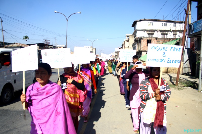 Public rally against Child Rights violation in Manipur at Hao Ground, Imphal  :: November 26 2012