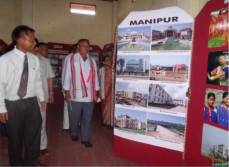 Photo exhibition on theme 'Development Initiatives in North East' on 01 August 2012  at Wangoi