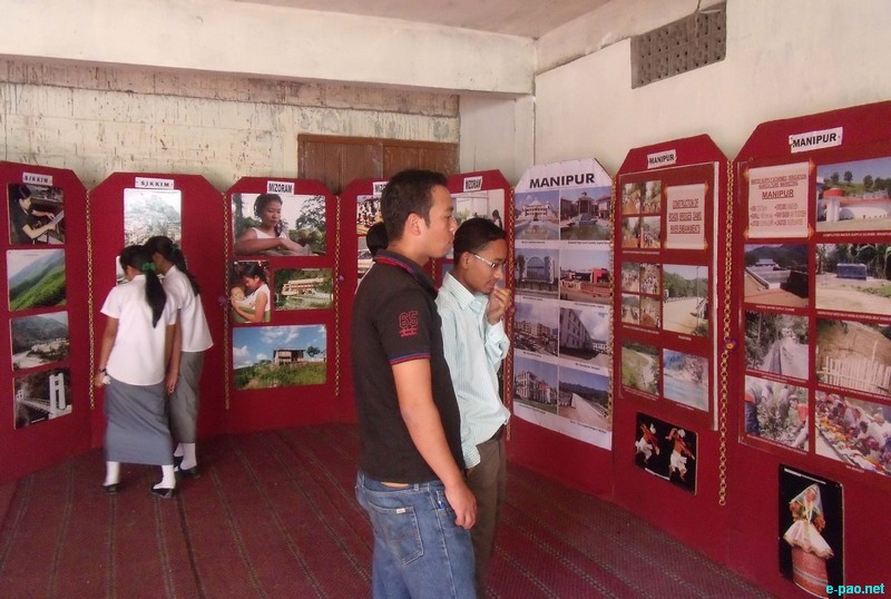 Photo exhibition on 'Development Initiatives in North East' at Nambol, Manipur  :: 23 October 2012
