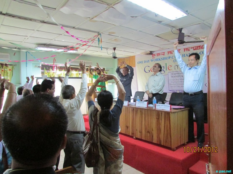 One Day Workshop cum Hands-on Training on Google Mapmaker for Mapping Manipur at Manipur University :: October 22 2012