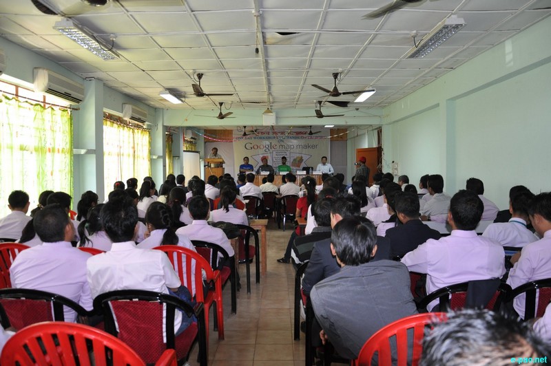 One Day Workshop cum Hands-on Training on Google Mapmaker for Mapping Manipur at Manipur University :: October 22 2012
