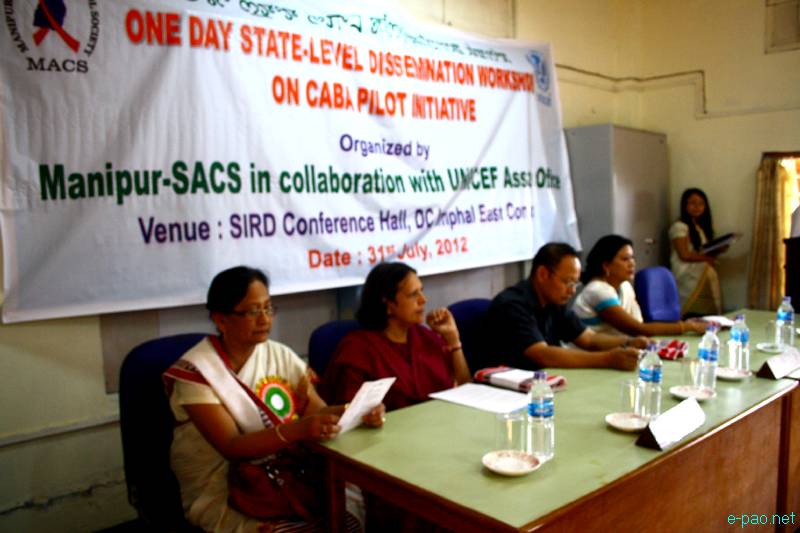 State Level Dissemination Workshop on CABA Pilot project by UNICEF (Assam office) and MACS at SIRD Conference Hall Imphal :: July 31 2012