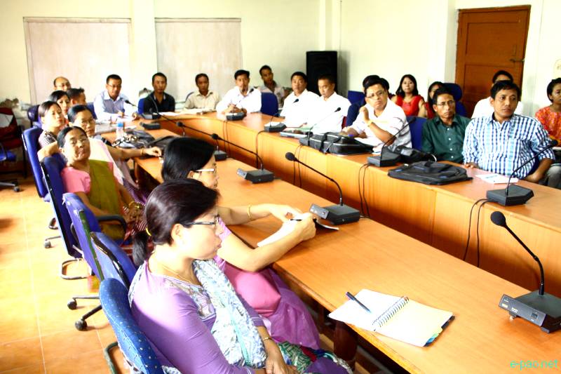 State Level Dissemination Workshop on CABA Pilot project by UNICEF (Assam office) and MACS at SIRD Conference Hall Imphal :: July 31 2012