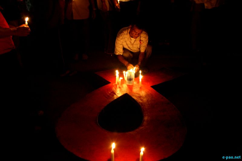 29th International AIDS Candlelight Memorial day by MNP+ at MDU hall, Imphal :: May 20 2012