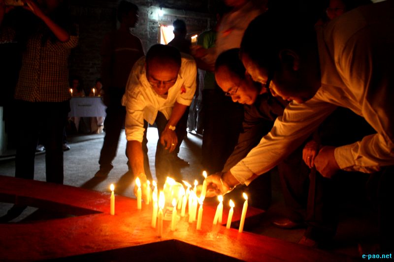29th International AIDS Candlelight Memorial day by MNP+ at MDU hall, Imphal :: May 20 2012