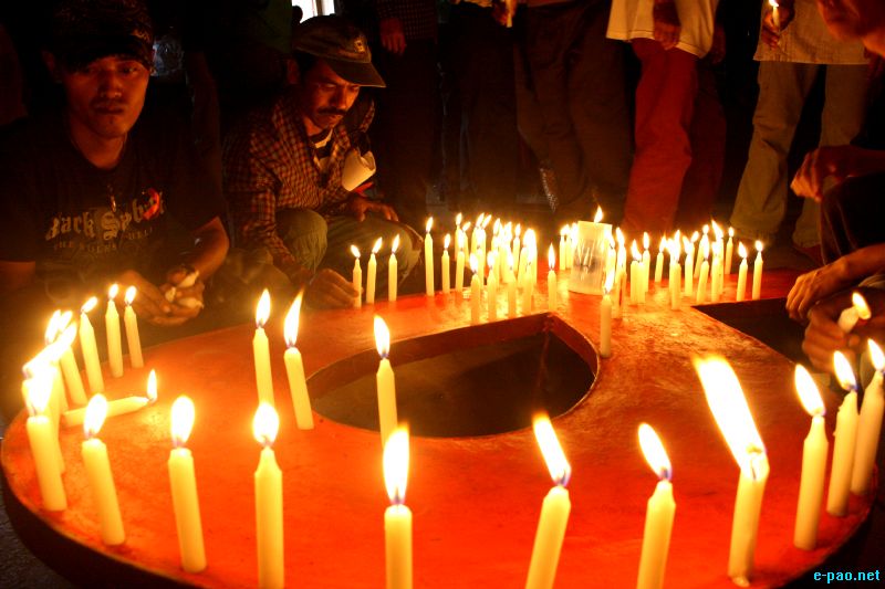 29th International AIDS Candlelight Memorial day by MNP+ at MDU hall, Imphal :: May 20 2012